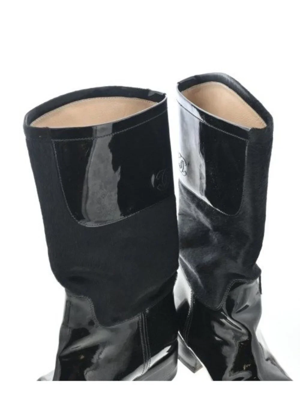 Chanel Boots Black